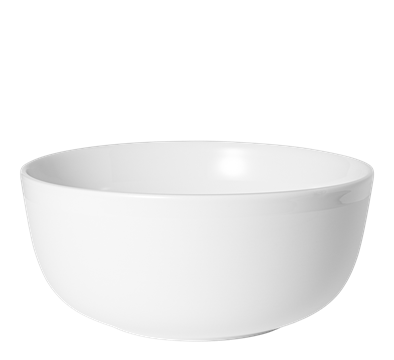 Capsule skål 21 cm hvit