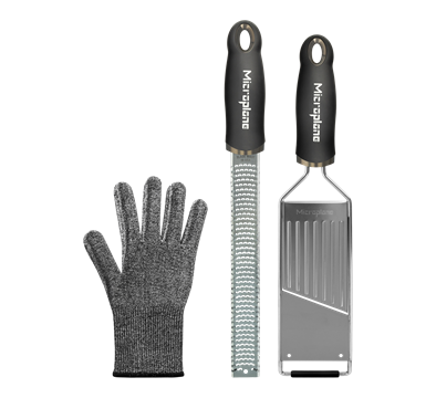 Gourmet gavesett zester, mandolin,hanske 46020+45044+34027