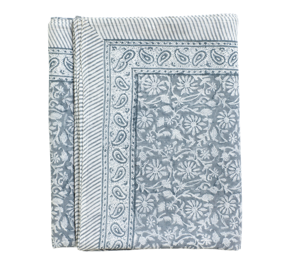 Margerita linduk cashmere blå 150x350cm fra Chamois