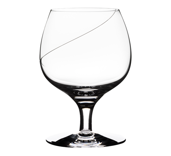 Line cognacglass 25 cl fra Kosta Boda