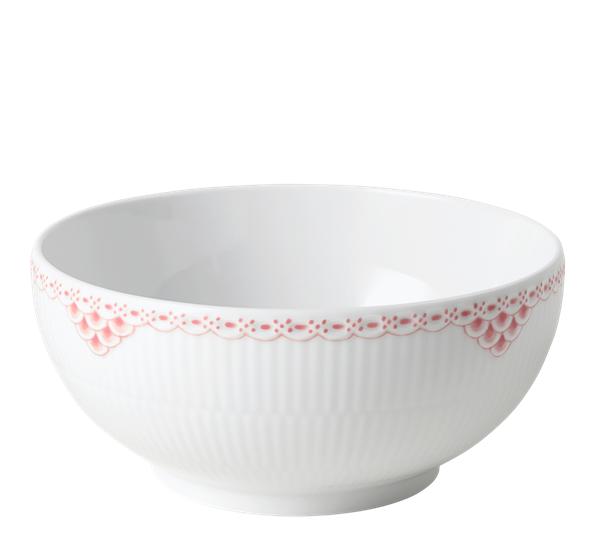 Korall Riflet Blonde skål 18 cm fra Royal Copenhagen