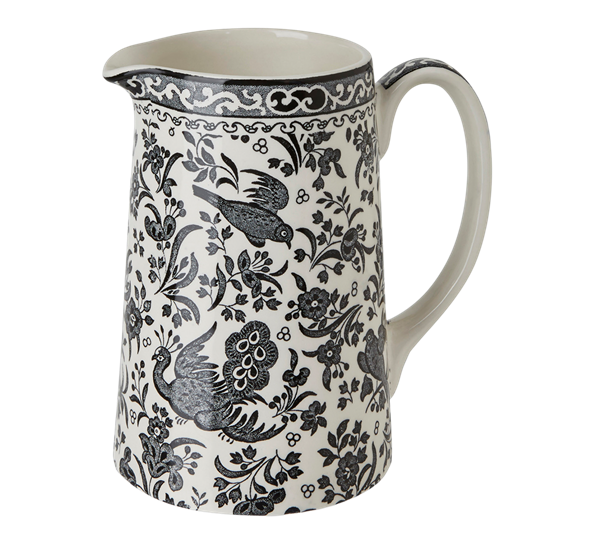 Black Regal Peacock Tankard mugge medium 568 ml fra Burleigh