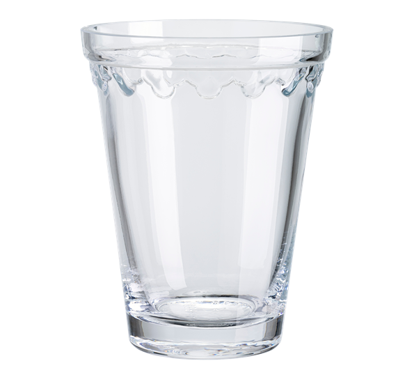 Københavner glassvase ø15 cm klar fra Bergs Potter