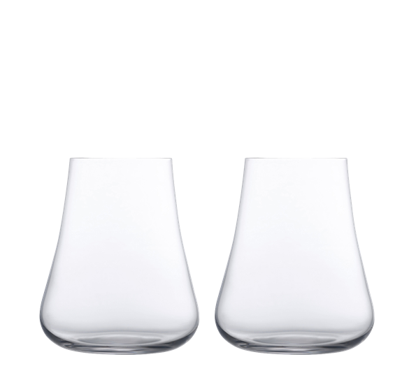 Stem Zero Volcano vannglass 2-pk 70 cl fra Nude Glass