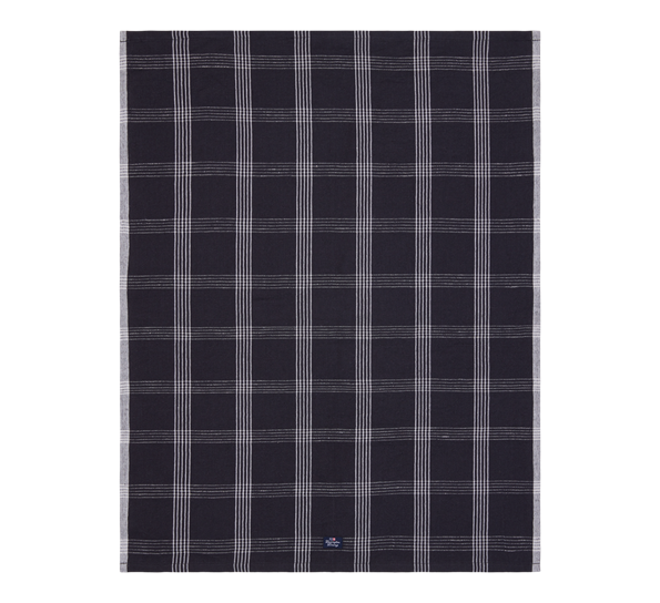<p>Checked kjøkkenhåndkle 50x70 cm sort Lexington</p>
