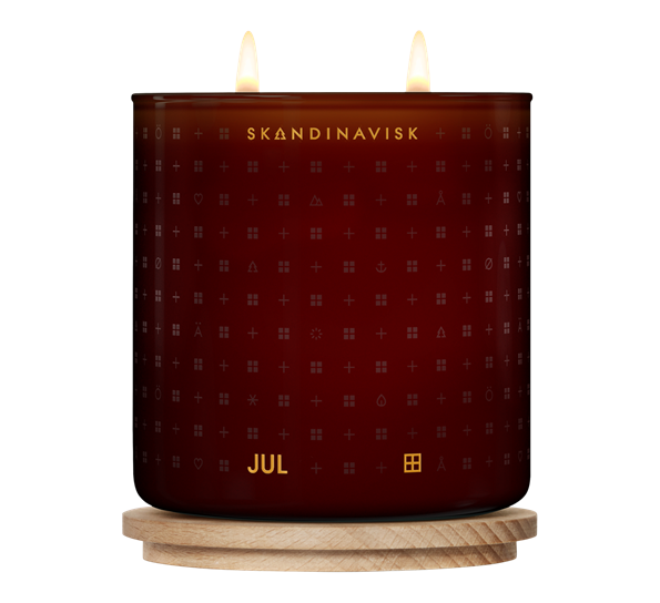 Jul duftlys 2 veker med lokk 400 g fra Skandinavisk
