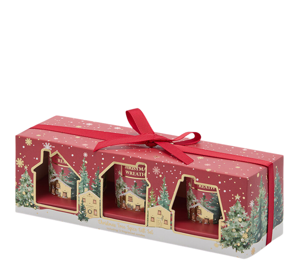 Duftlys 3‑pk ø5 cm h6 cm honeyed apple cider EDG Enzo de Gasperi