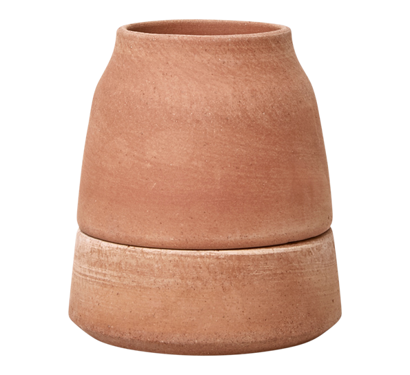 Viva RAW blomsterkrukke selvvannende ø12 cm rosa Bergs Potter