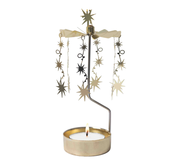 Englespill Winter city 16 cm gull Pluto Design