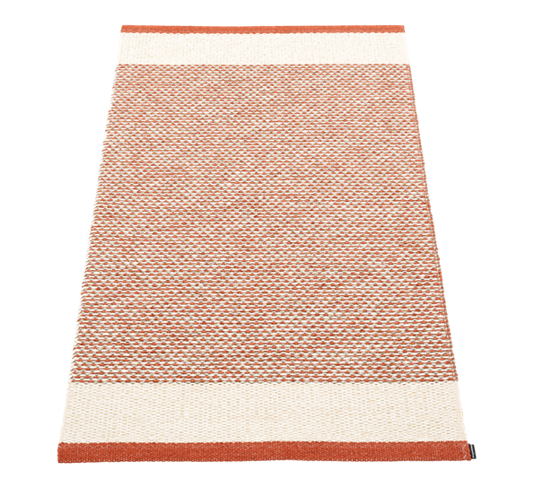Edit matte brick vanilje lin metallic 85x160 cm fra Pappelina