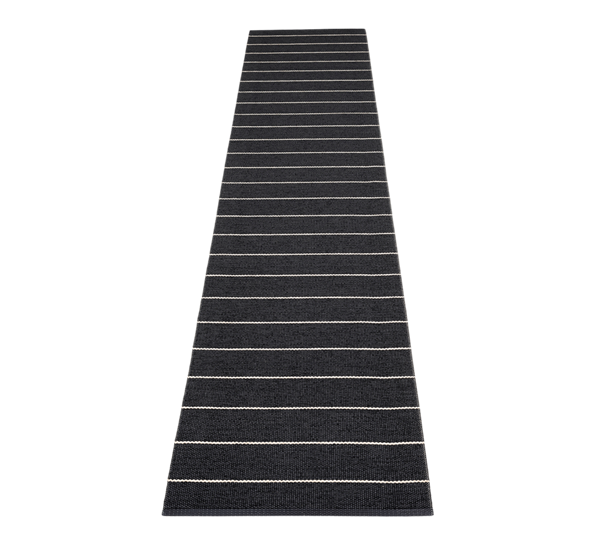 Carl matte sort 70x350 cm fra Pappelina