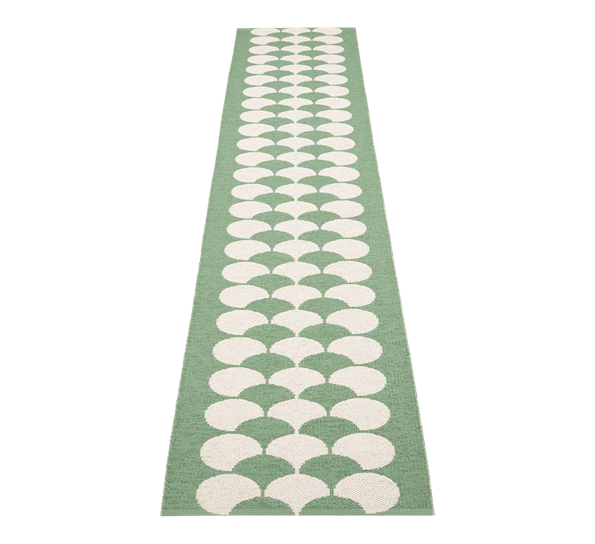 Poppy matte oregano vanilje 70x350 cm fra Pappelina