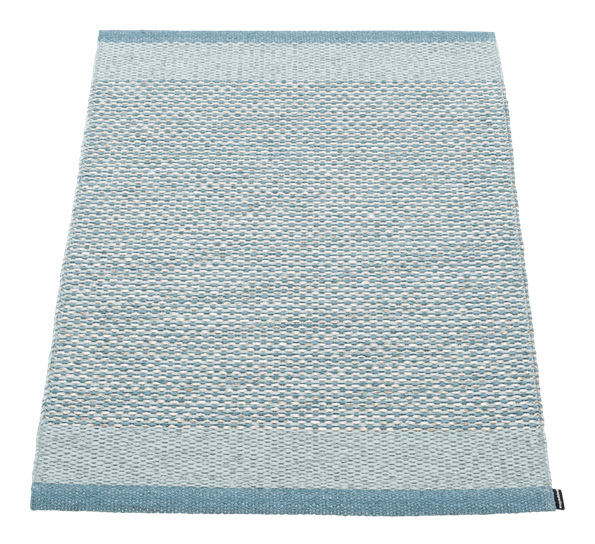 Edit matte blue stone metallic blue fog 230x320 cm fra Pappelina