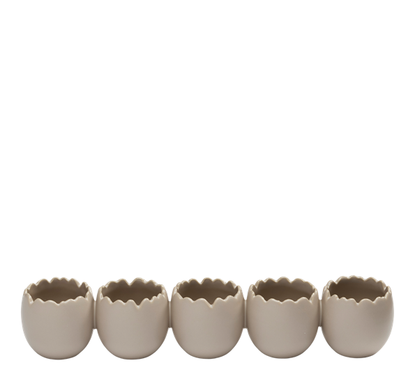 Påskedekorasjon eggerekke sand fra Cooee Design