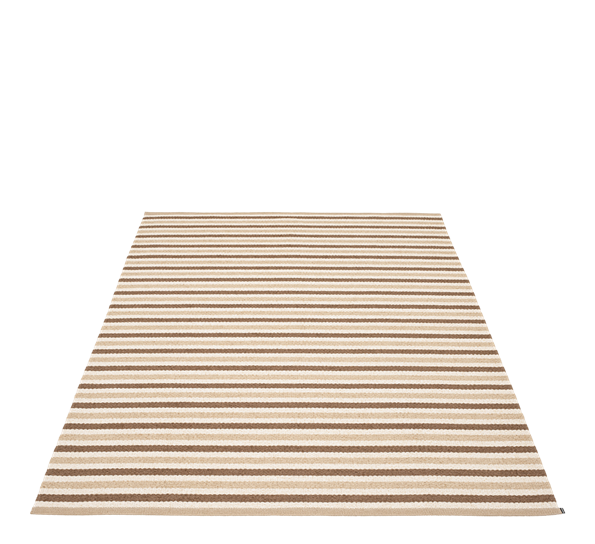 Teo matte brun 180x260 cm fra Pappelina