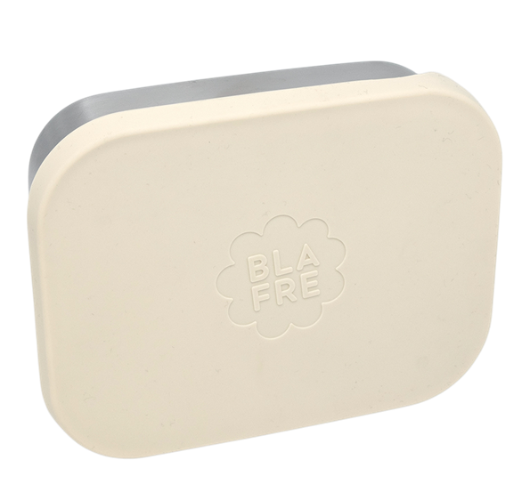 <p>Matboks stål tre rom beige Blafre</p>
