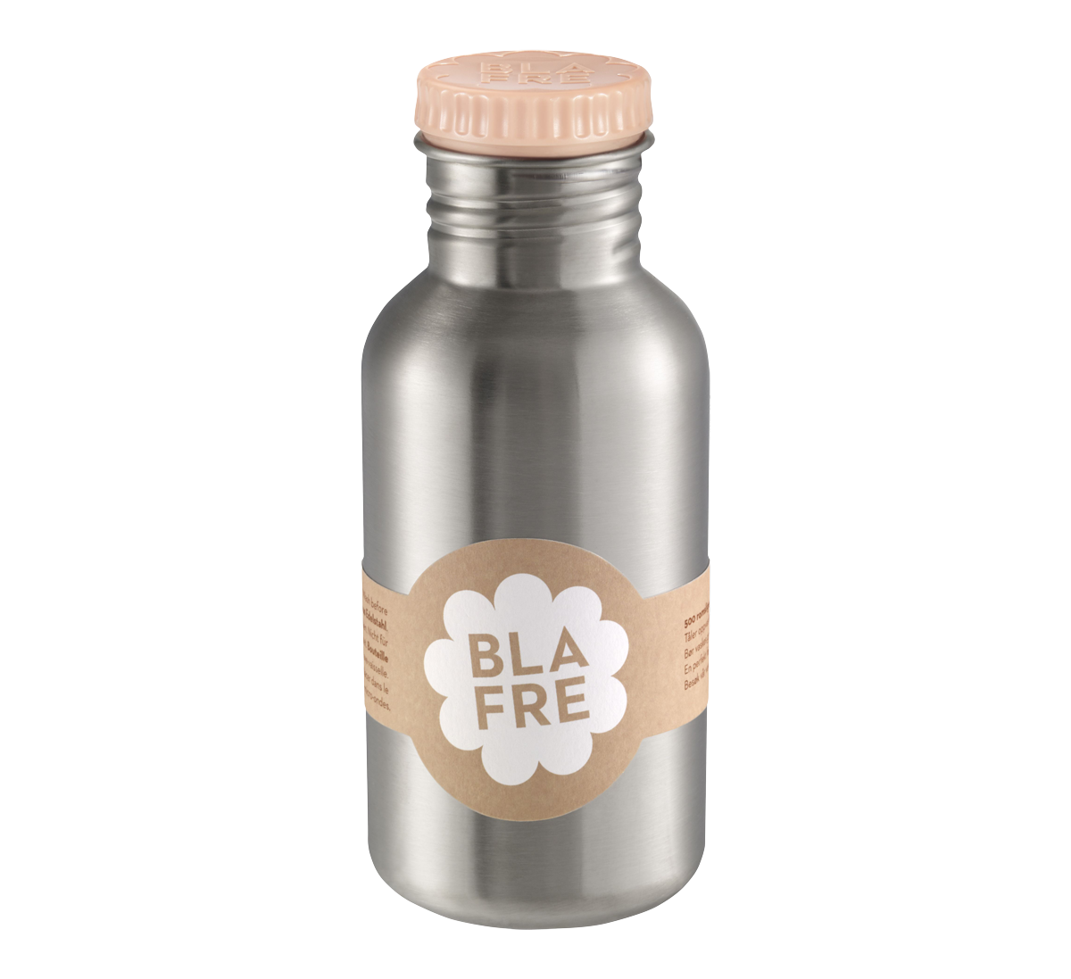 Blafre stålflaske fersken