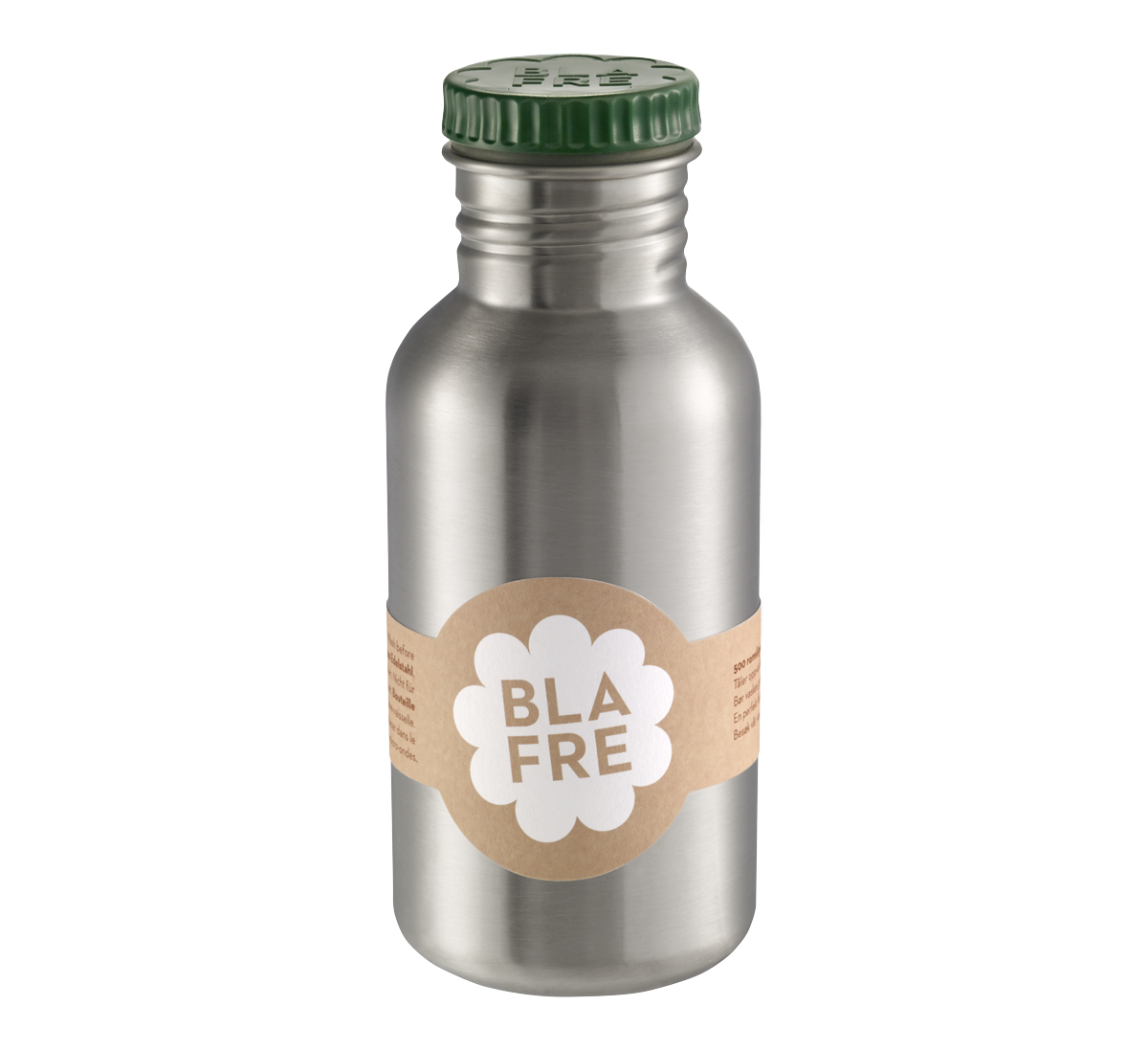 Blafre stålflaske mørk grønn