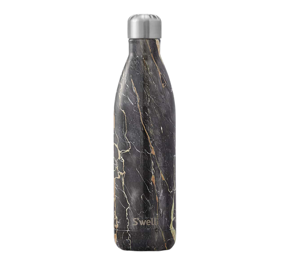 Drikkeflaske 7,5dl Bahamas gold marble fra S`well