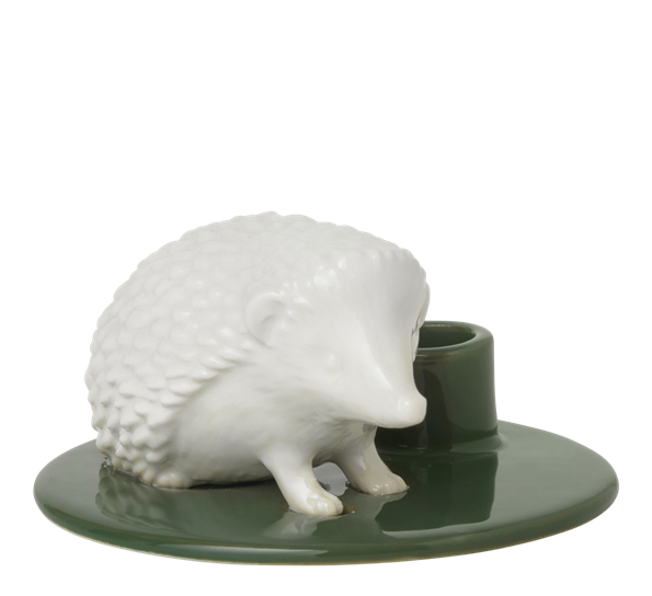 Sweet Stories lysestake piggsvin h4 cm mosegrønn fra Dottir
