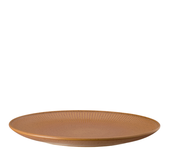 Clay Earth tallerken 27 cm lys brun fra Thomas