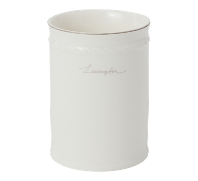 Tannglass 7,2x9,6 cm hvit beige