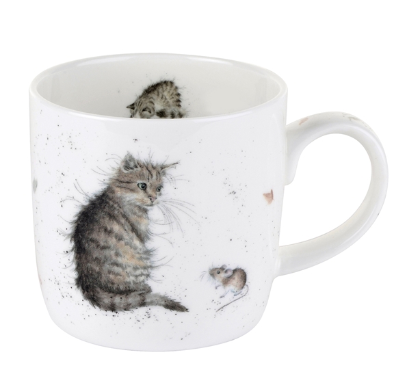 WD krus 3,1 dl cat & mouse fra Wrendale Designs