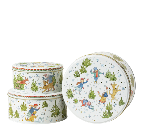 Collectors edition 2025 kakebokser 17x8 20x9 og 22x10 cm 3 stk Hutschenreuther