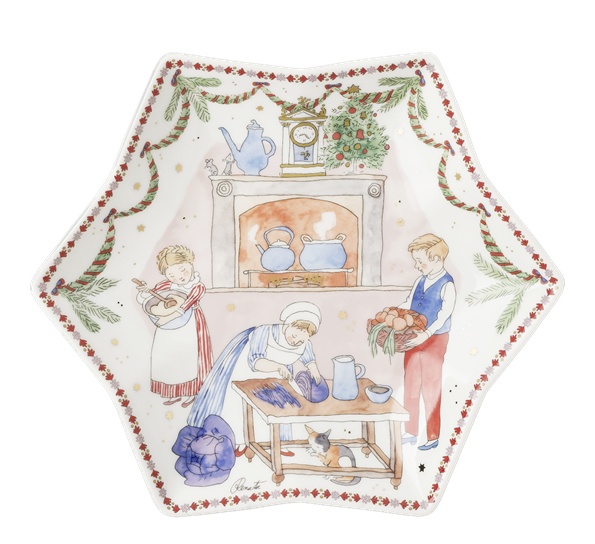 <p>Julemiddag kakefat stjerneform 24 cm Ltd 2026 Hutschenreuther</p>
