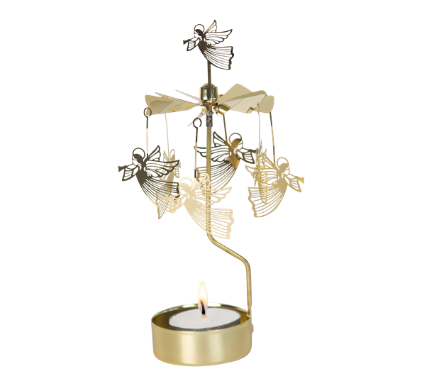 Englespill flyvende engler gull fra Pluto Design