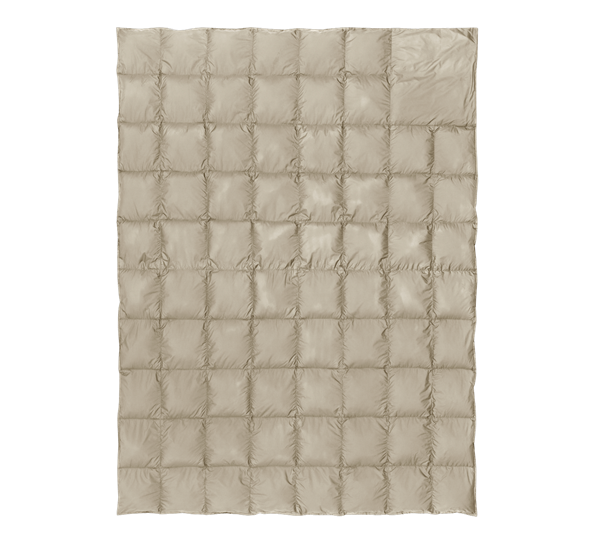 Skumring dunpledd 130x170 cm beige Høie