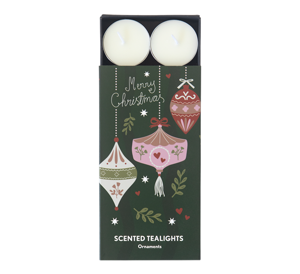 Duftlys telys ornament 8-pk fra Pluto Design