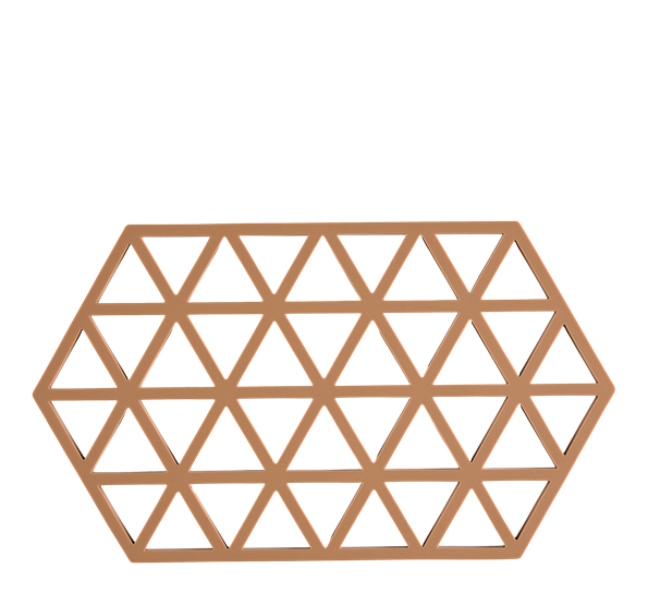 Bordskåner Triangles lys terracotta L24 fra Zone