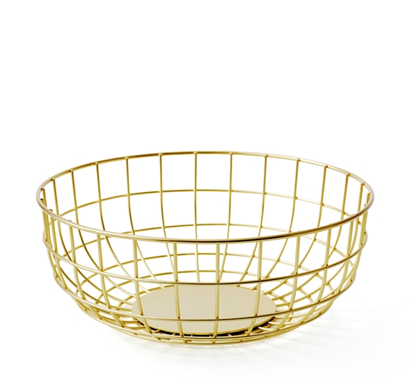 NORM wire bowl messing fra Audo Copenhagen
