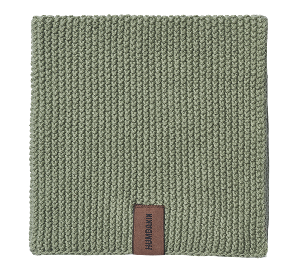 Knitted Kitchen kjøkkenklut 28x28 cm green tea fra Humdakin