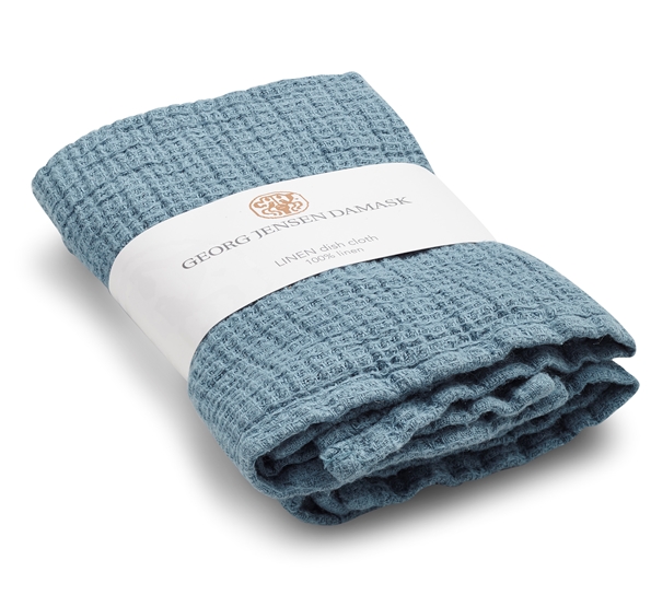 Linen Blue Shadow Kjøkkenklut 2Pk fra Georg Jensen Damask