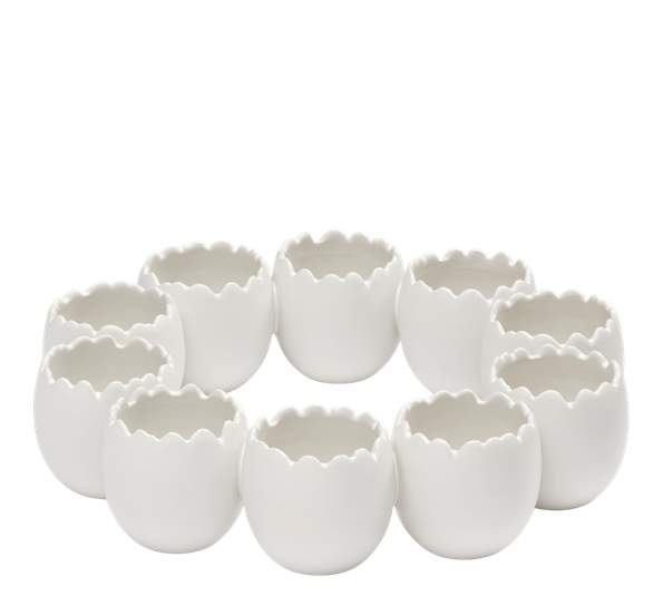 Påskekrans egg hvit fra Cooee Design