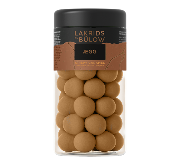 Ægg Crispy Caramell lakris standard 270g fra Lakrids By Johan Bülow