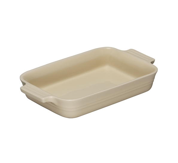 Ildfast form 19 cm krem fra Le Creuset