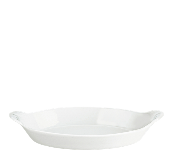 Serveringstallerken oval 28 cm fra Pillivuyt