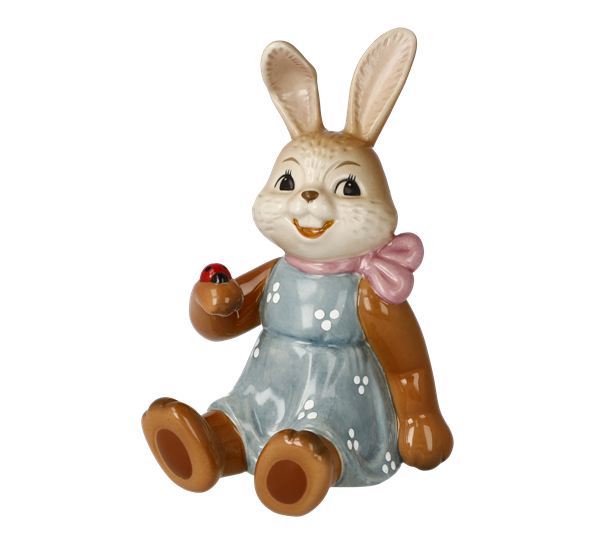 Påskekanin Lucky Girl 10,5 cm fra Goebel