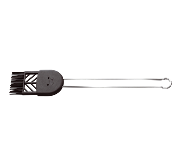 <p>Bakepensel silikon 26 cm sort Rösle</p>
