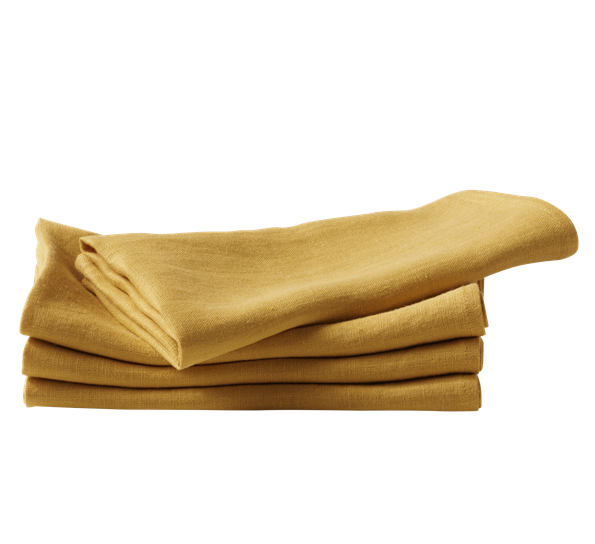 Vipp125 servietter 4-pk gule fra Vipp