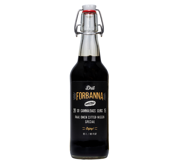 Gløgg God Gammeldags 50 cl Drit Forbanna