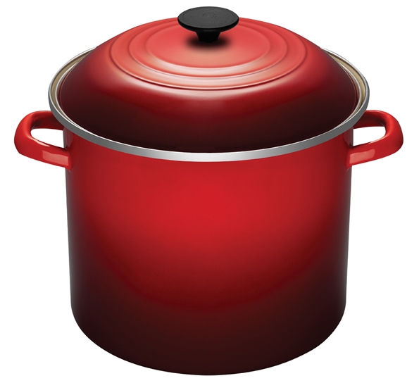 Emaljert stålgryte 15,2 liter rød fra Le Creuset
