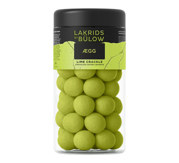 Ægg Lime Crackle lakris standard 270g fra Lakrids By Johan Bülow