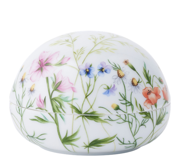 Bonbonniere 2026 Markblomster 10cm fra Royal Copenhagen