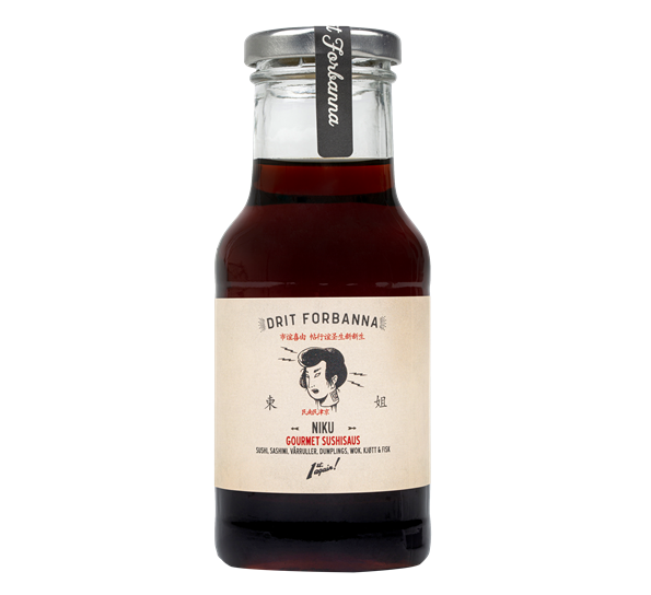 Niku Gourmet sushisaus 25 cl Drit Forbanna