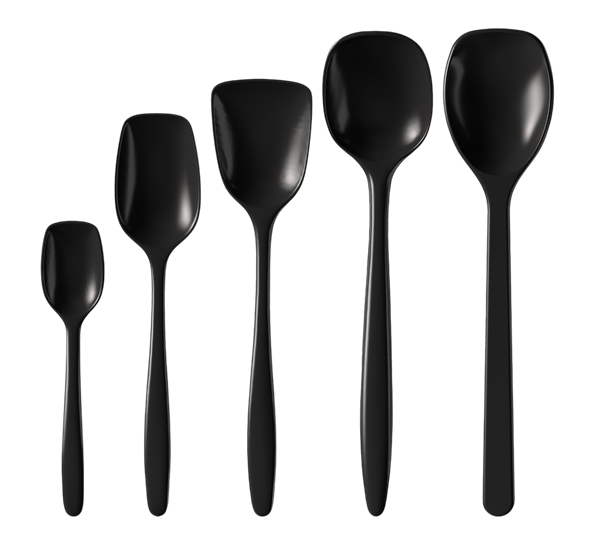 Classic gryteskjesett 5 deler black edition fra Rosti