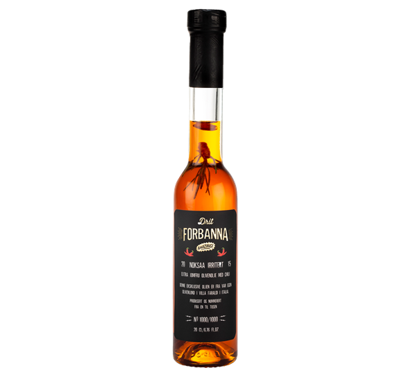 Chiliolje Noksaa Irritert 20 cl Drit Forbanna